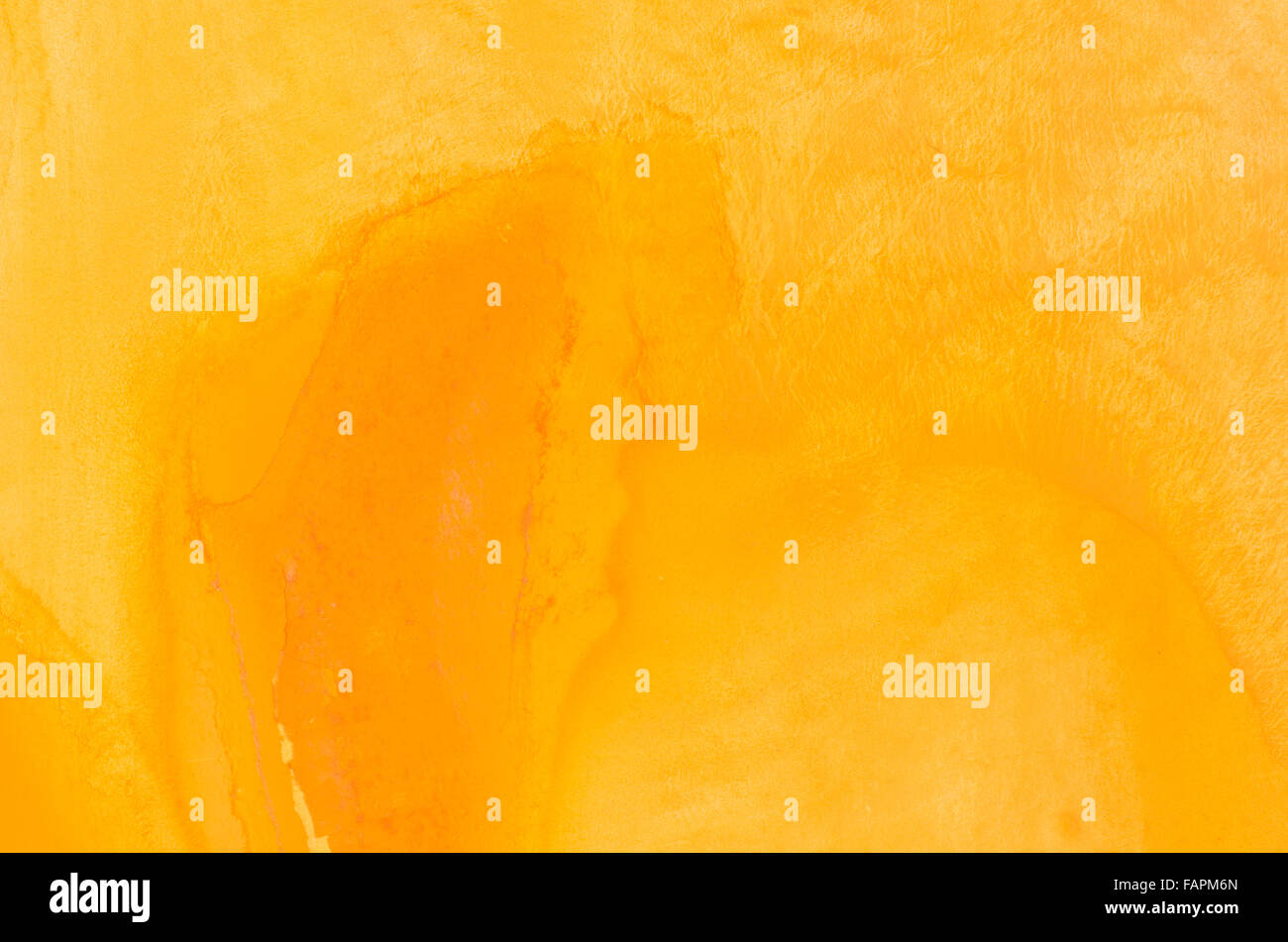 yellow watercolor painting on paper background texture Stock Photo - Alamy
