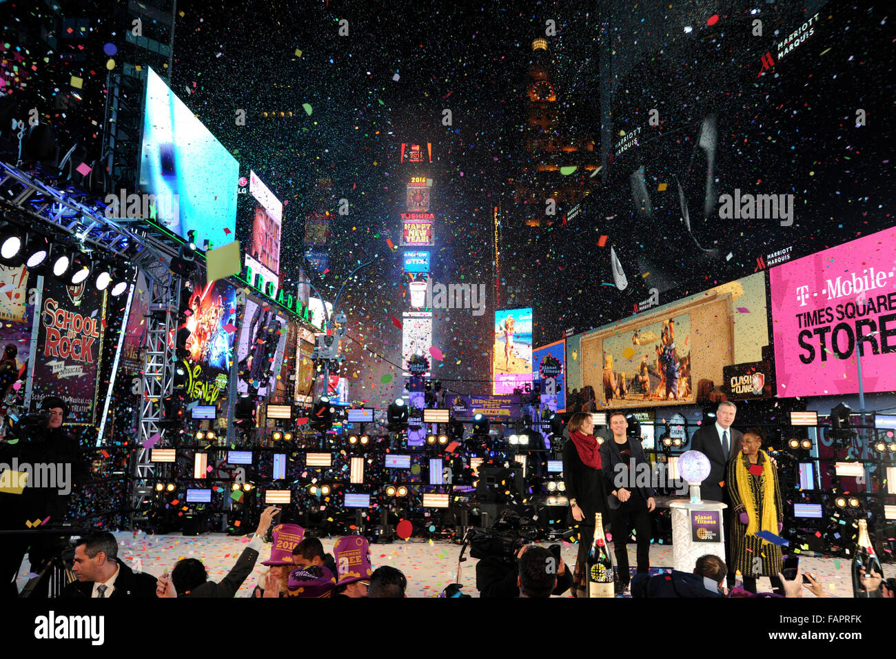 New York City. 31st Dec, 2015. New Year