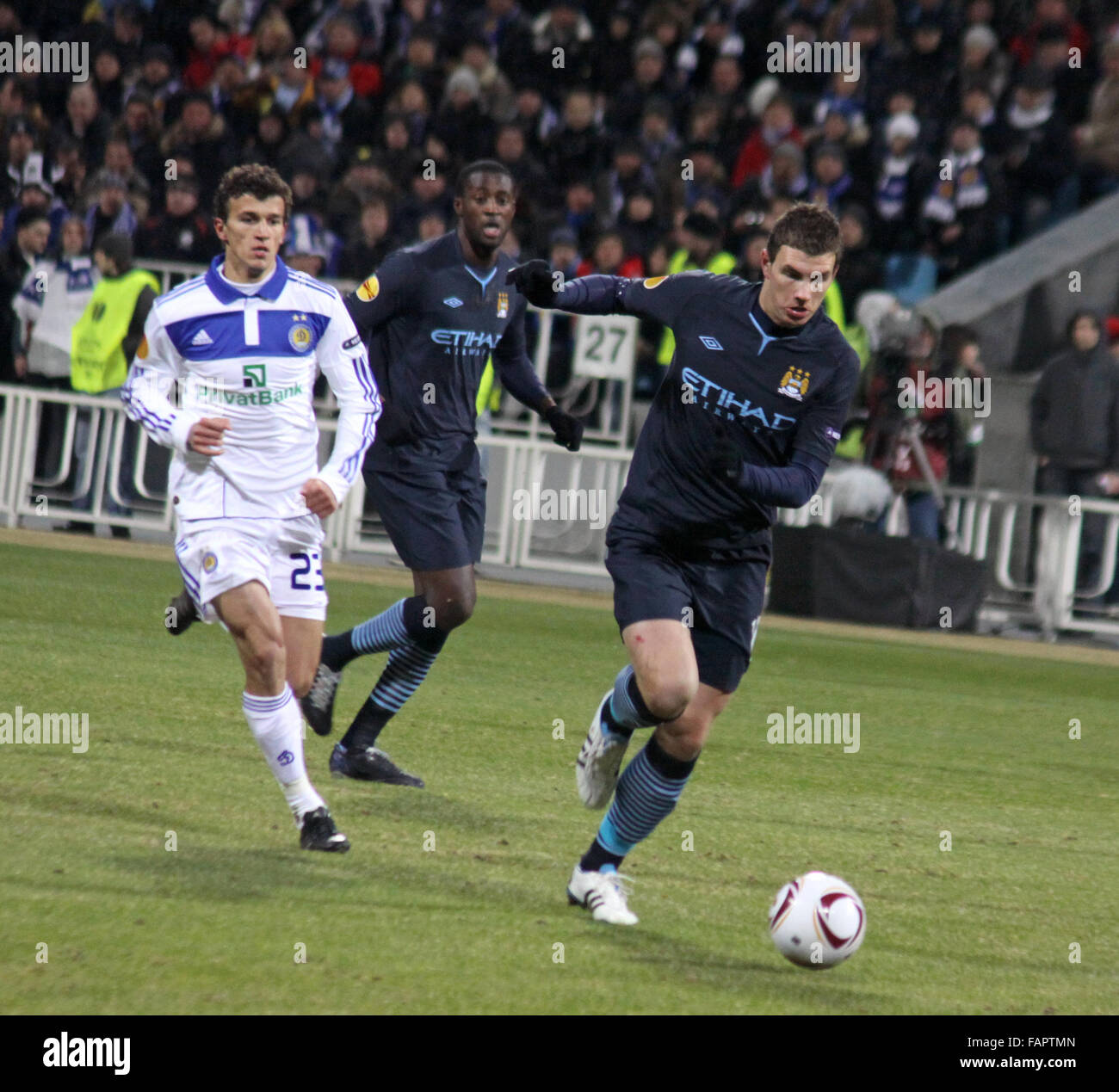 Edin Dzeko Man City Hi res Stock Photography And Images Alamy