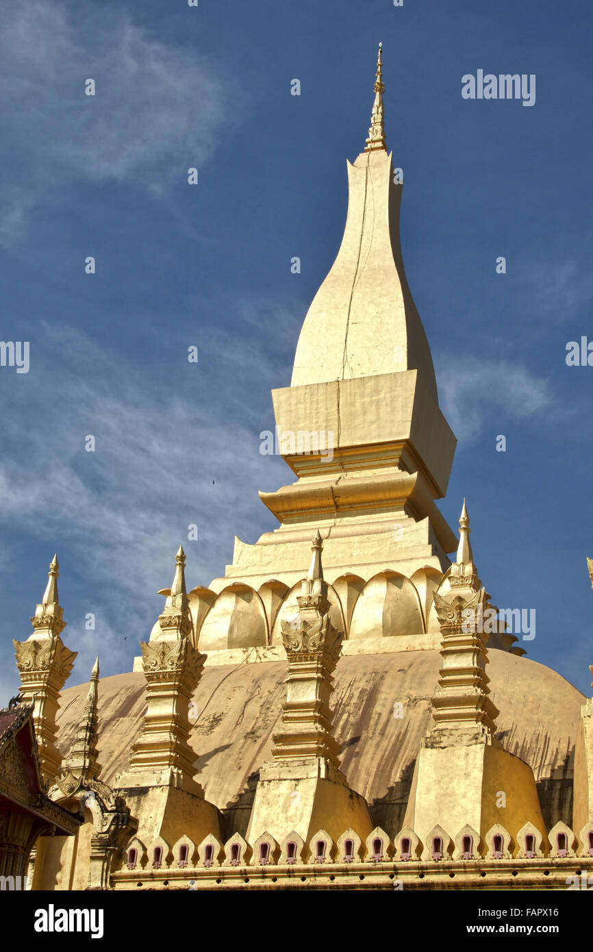 Lao Temple Stock Photo