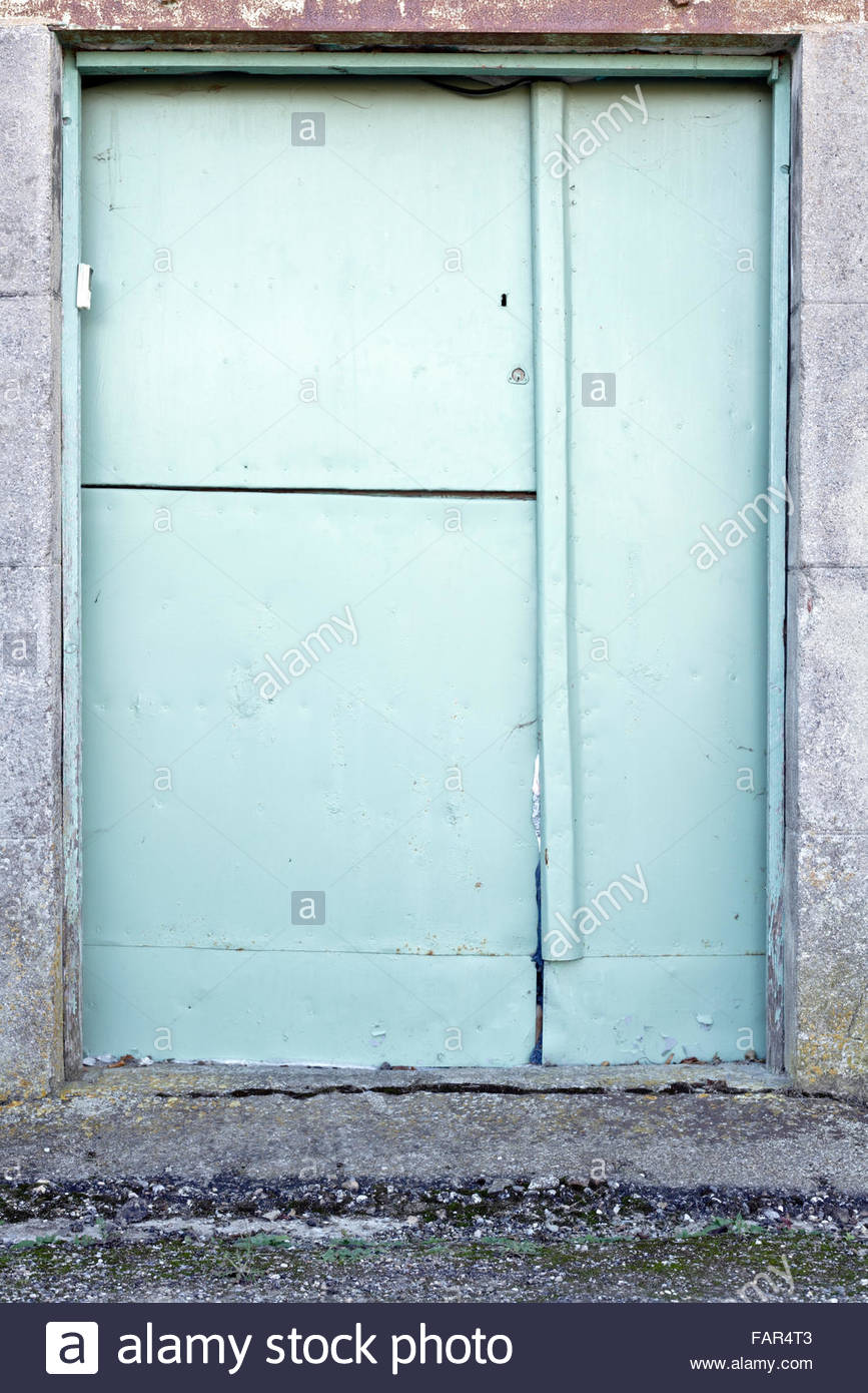 Old Outdoors Outside Security Doors Home Stock Photos Old