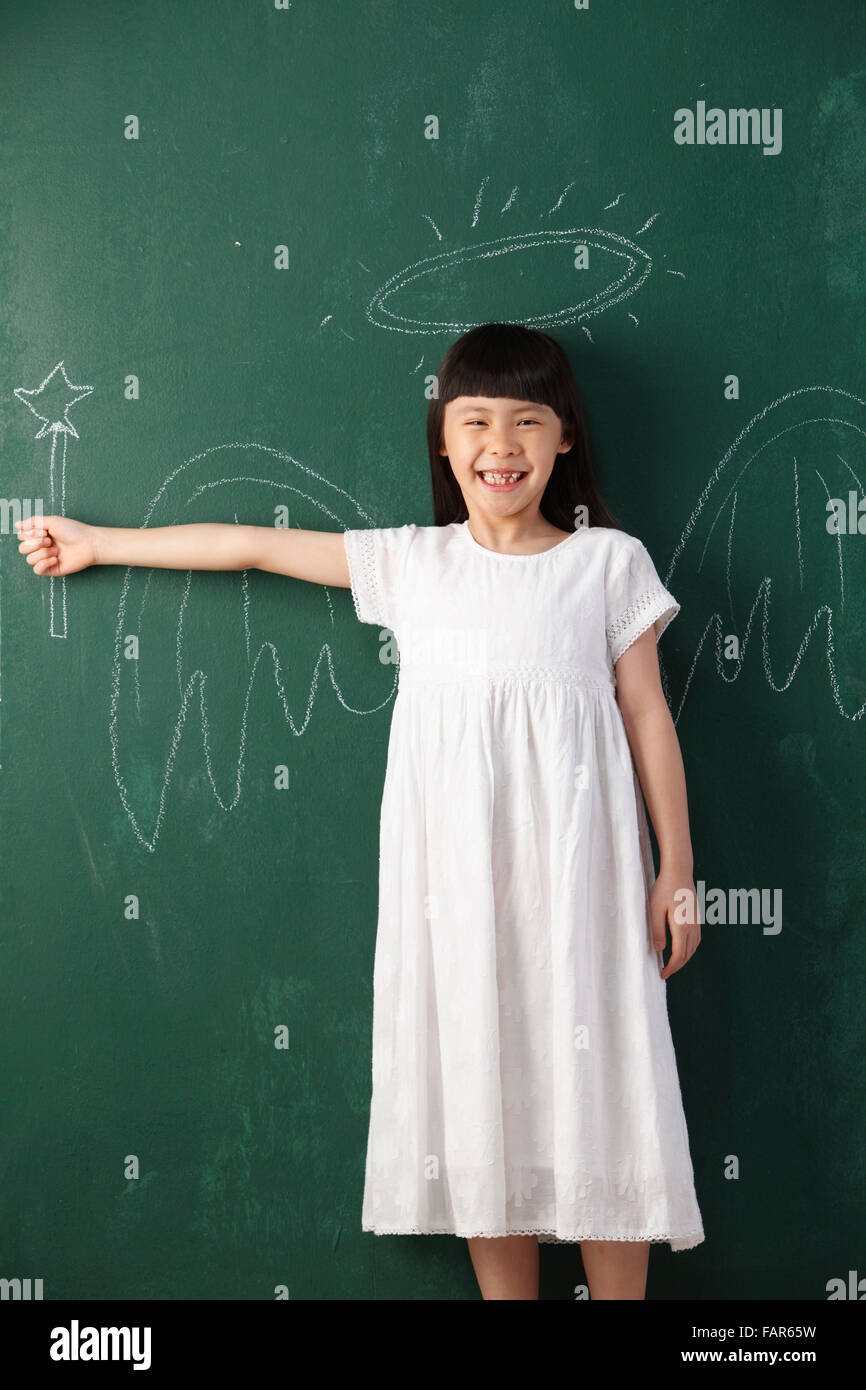 stock image of little angel Stock Photo - Alamy