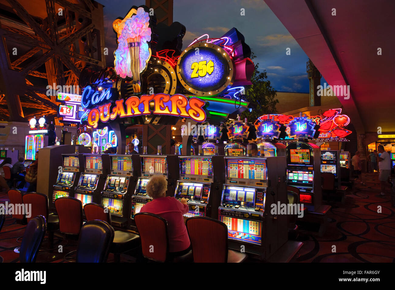 Slot machines inside paris las hi-res stock photography and images - Alamy