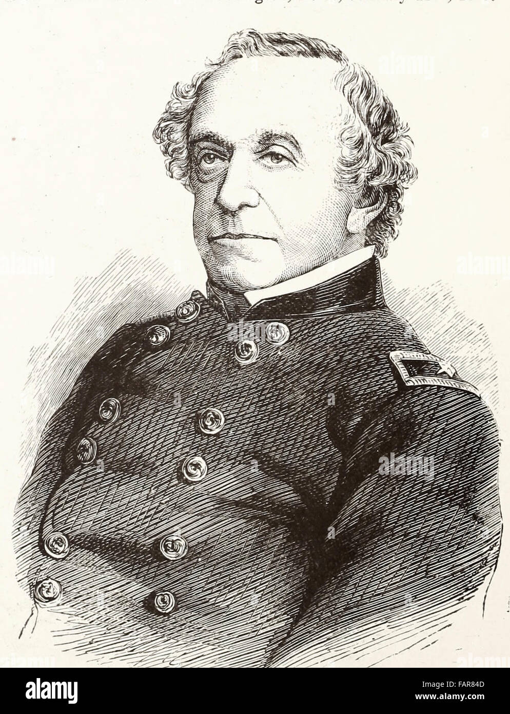 General Joseph G Totten, Union General, USA Civil War and War of 1812