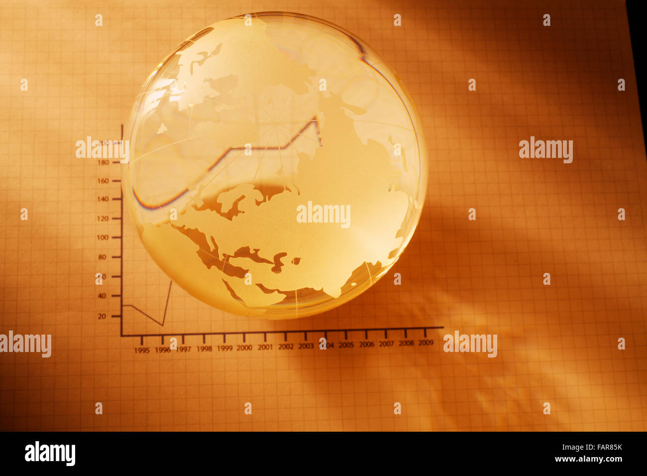 stock image of the globe investment Stock Photo Alamy