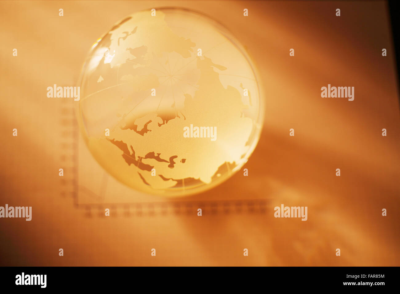 stock image of the globe investment Stock Photo Alamy