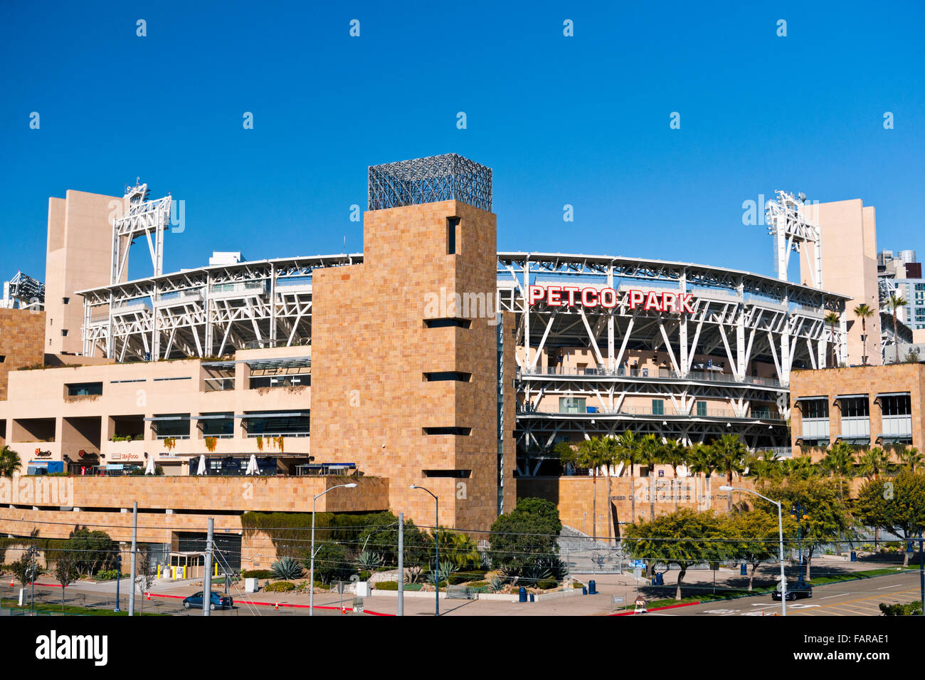 Petco Park baseball stadium in downtown San Diego, California Stock Photo