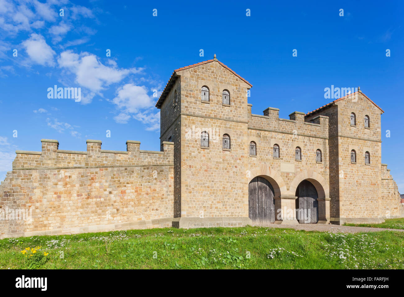 England, Tyne and Wear, South Shields, Arbeia Roman Fort and Museum ...