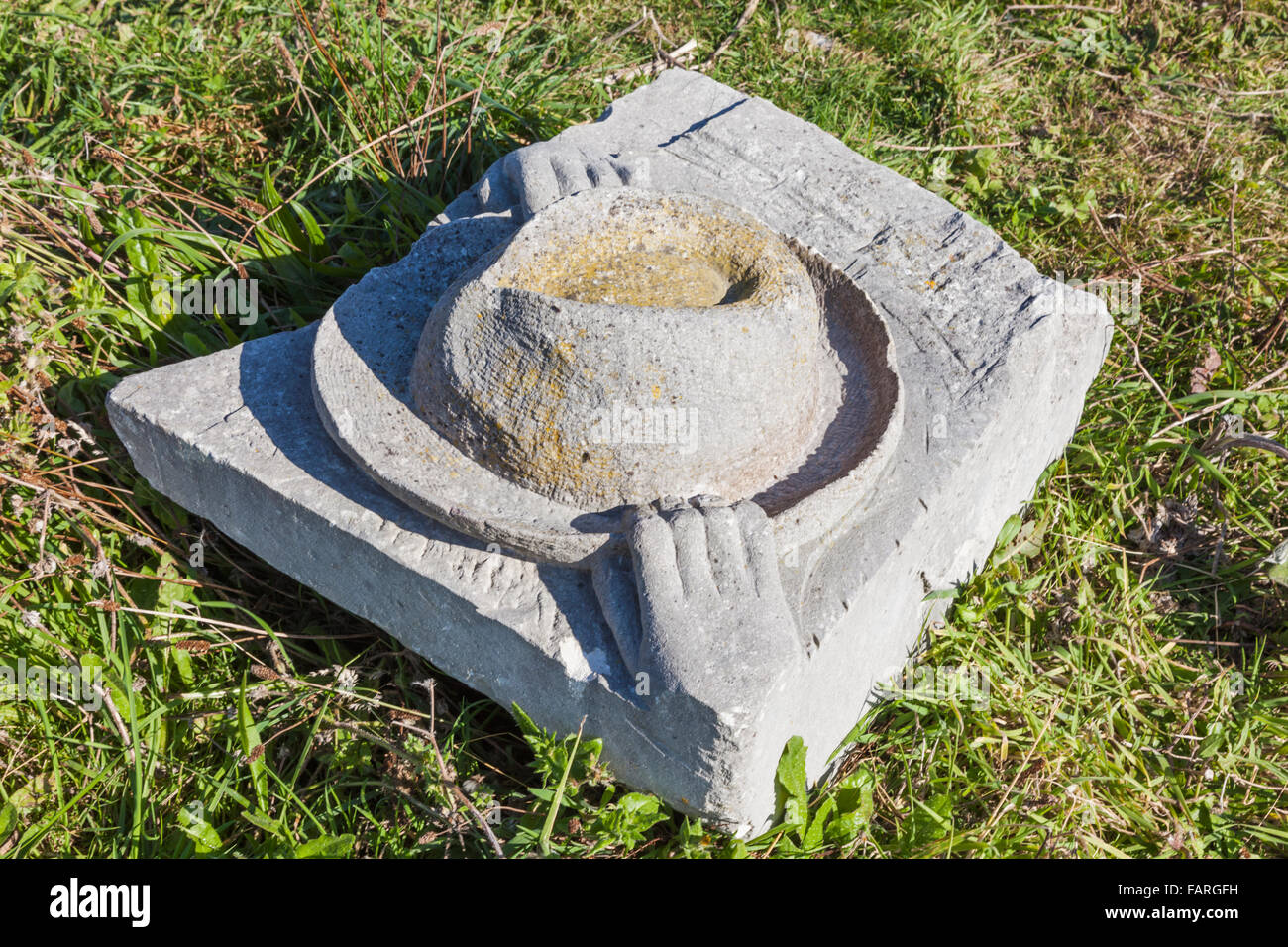 England, Dorset, Portland, Tout Quarry Sculpture Park Stock Photo Alamy