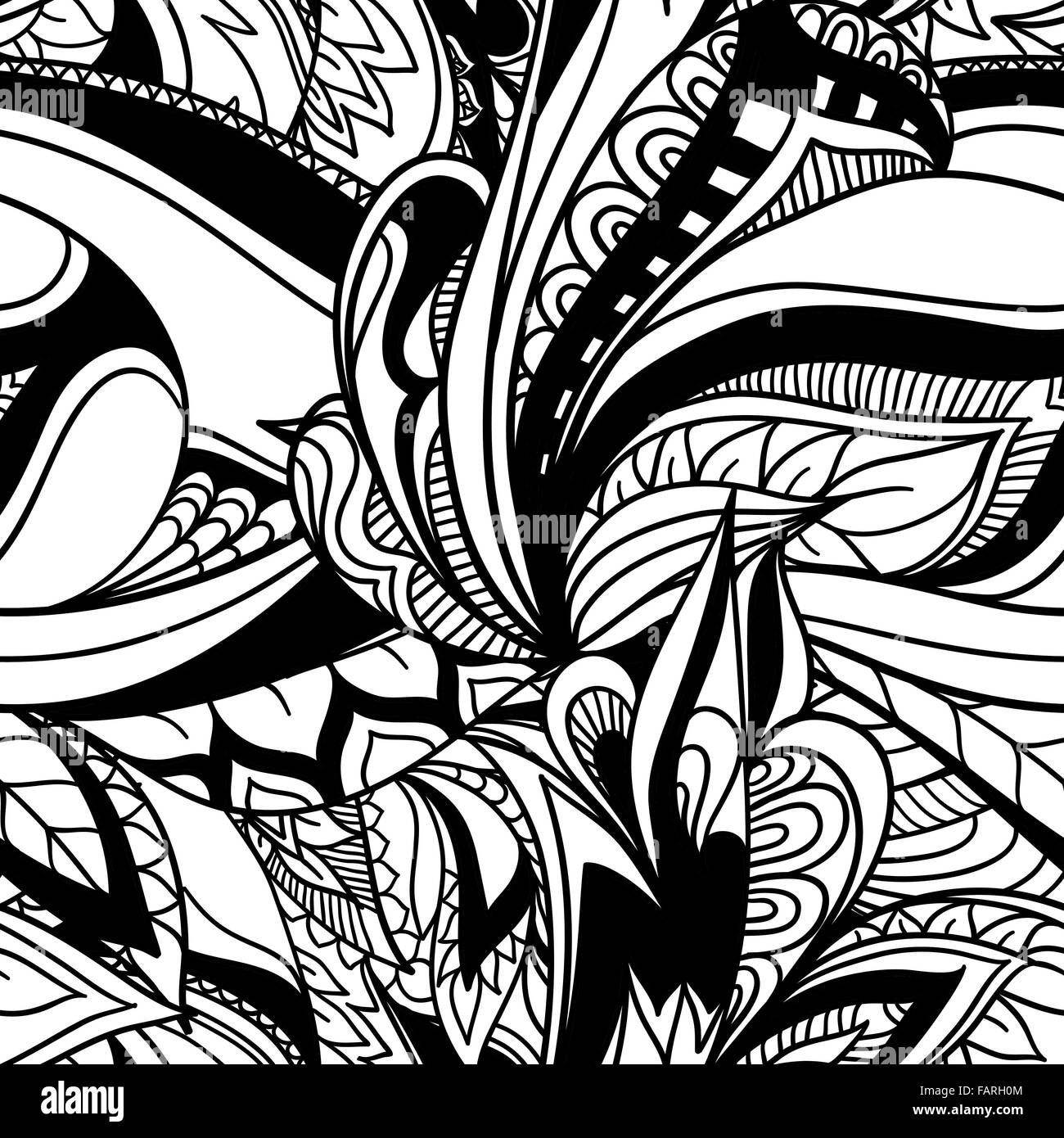Floral seamless pattern Stock Vector Image & Art - Alamy