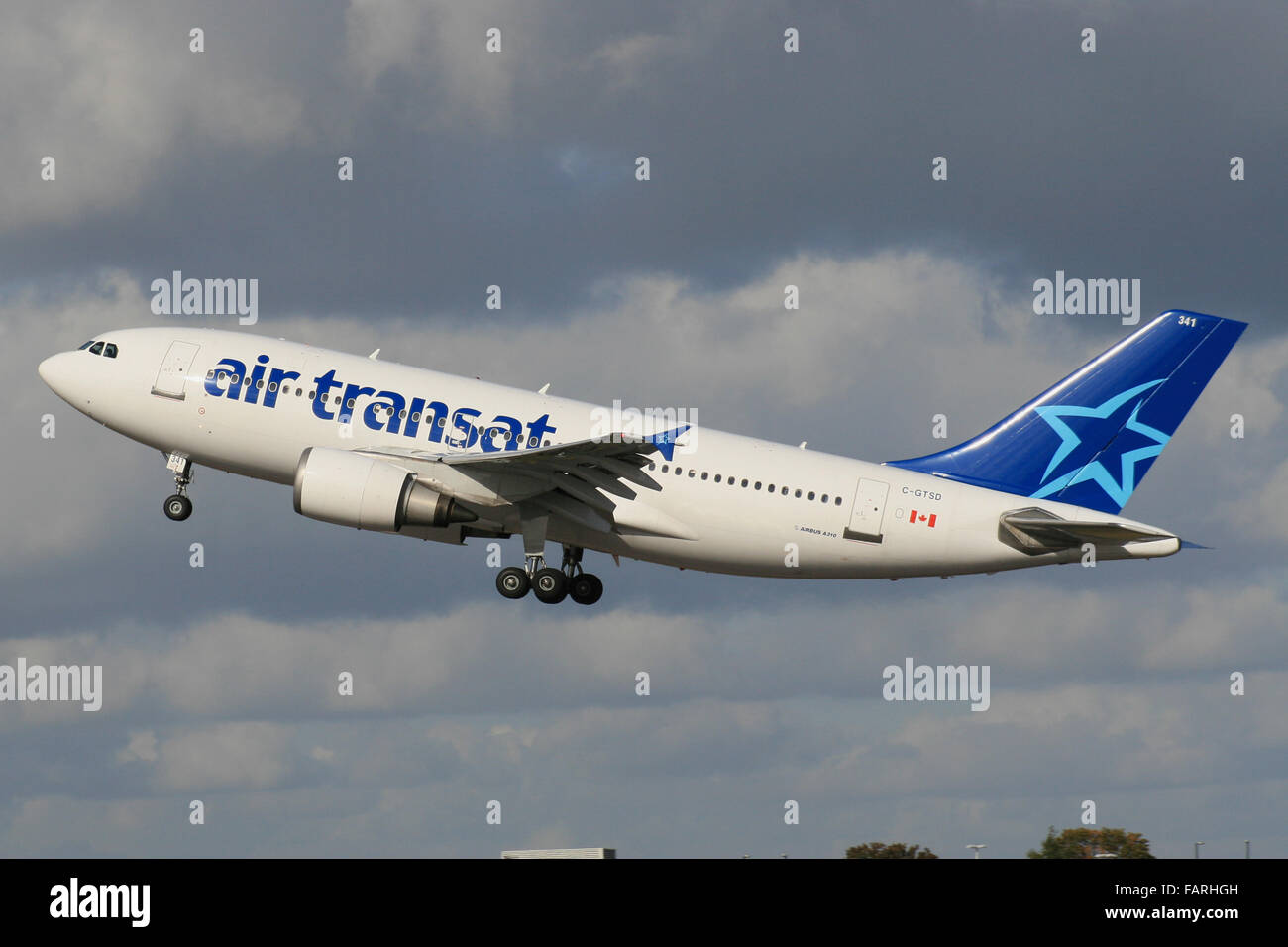AIR TRANSAT A310 Stock Photo