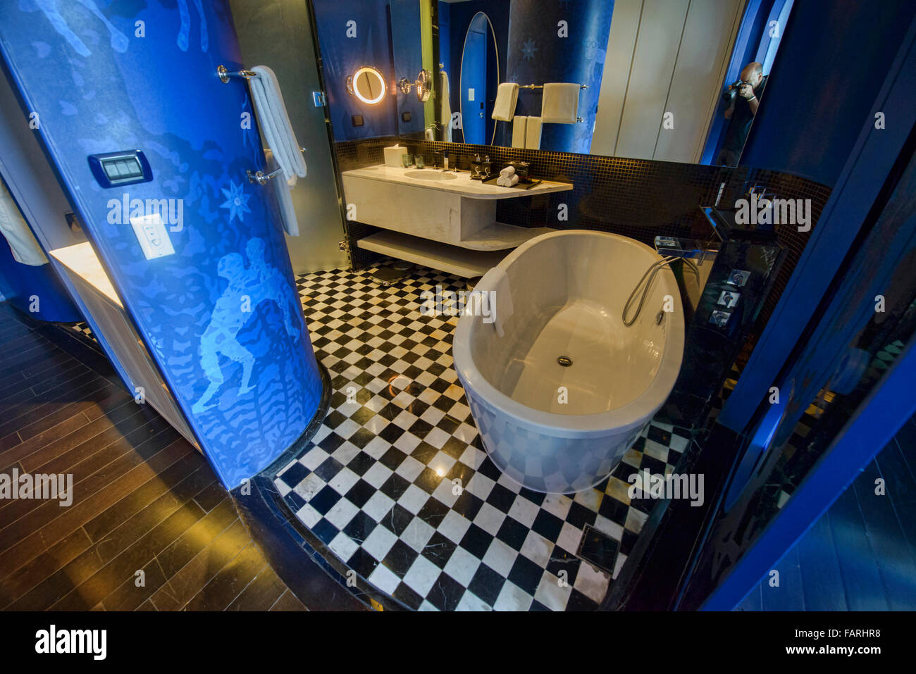 Cool room design at the Sofitel So in Bangkok, Thailand Stock Photo Alamy