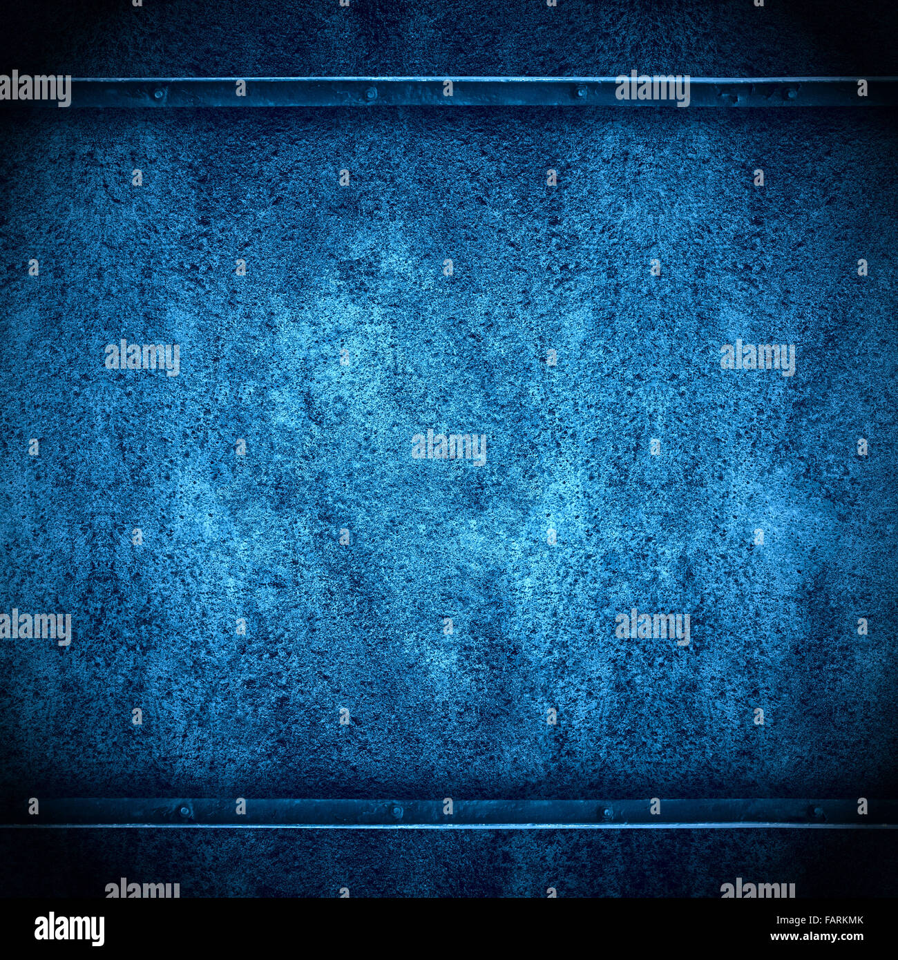 blue abstract background or rust steel texture Stock Photo