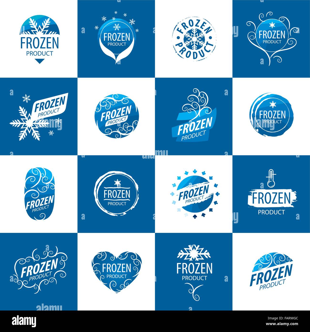 set of abstract vector logos Stock Vector Image & Art - Alamy