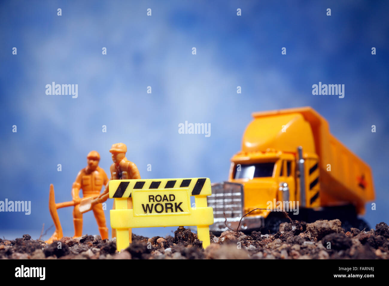 concept image of under construction Stock Photo Alamy