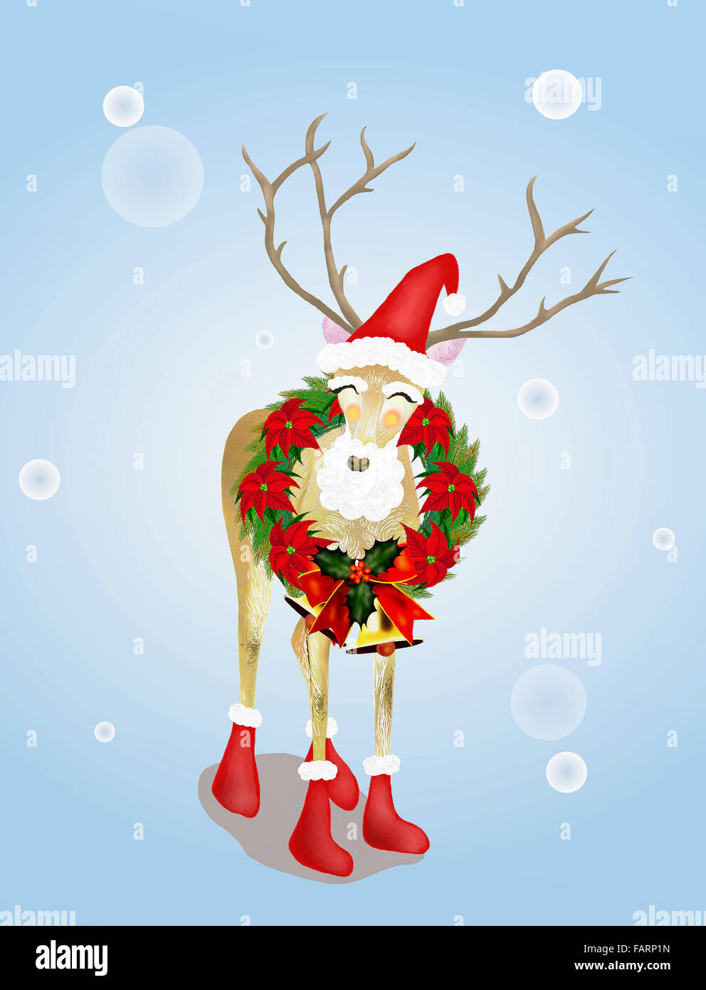 Rudolph the red nosed reindeer hat hi-res stock photography and images ...