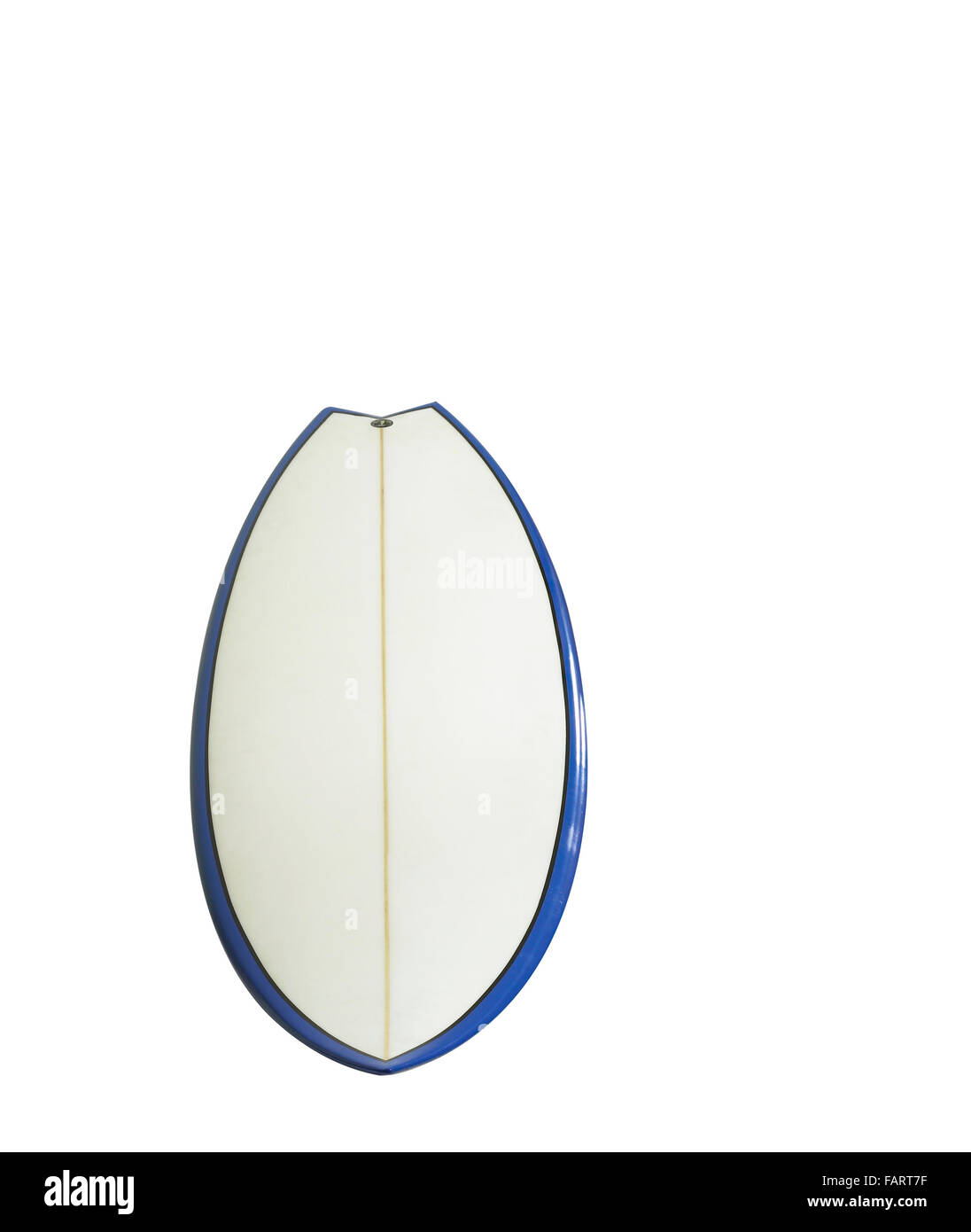 surf board with clipping path Stock Photo