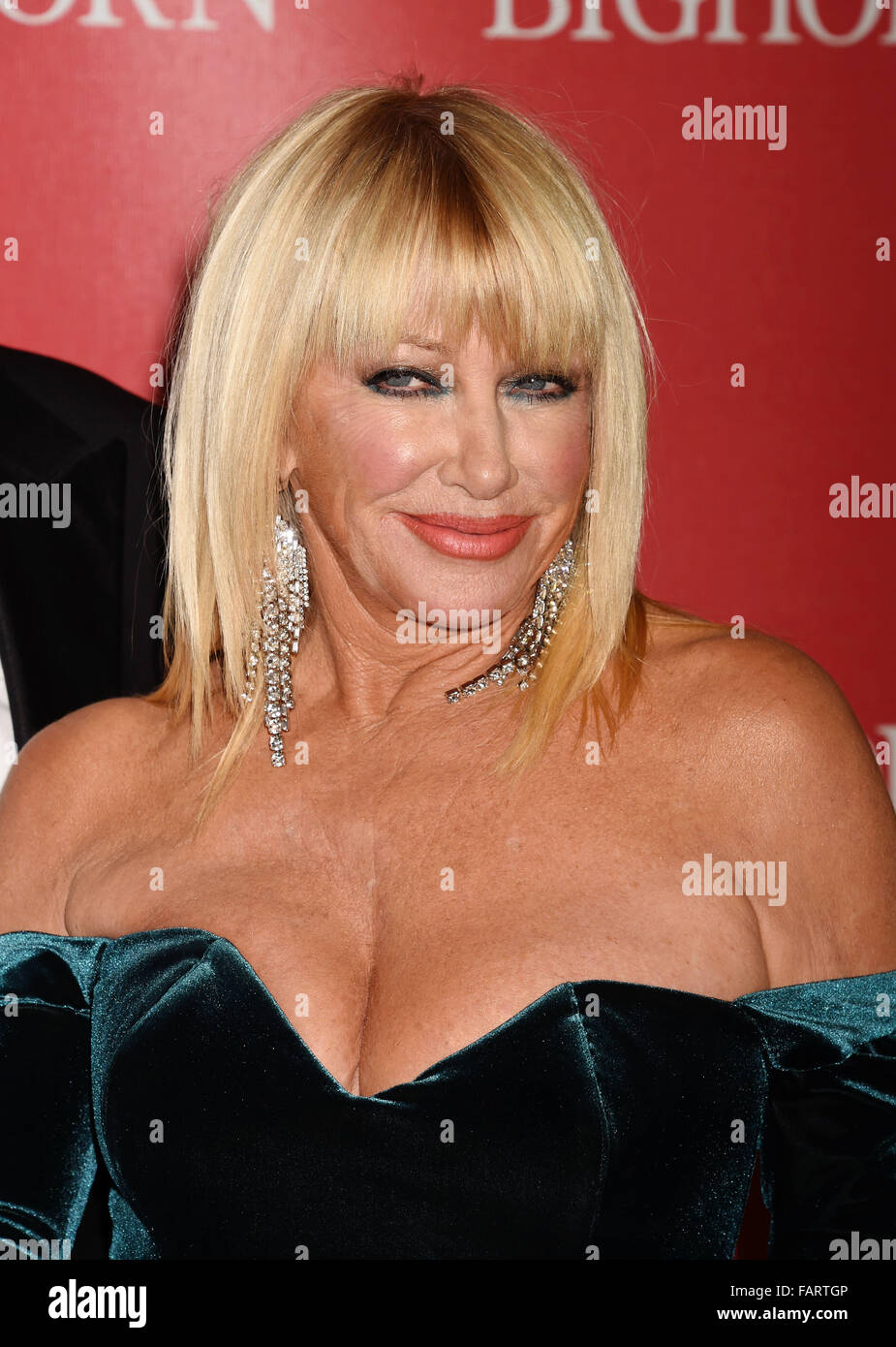 SUZANNE SOMERS US film actress in January 2016. Photo Jeffrey  Mayer Stock Photo