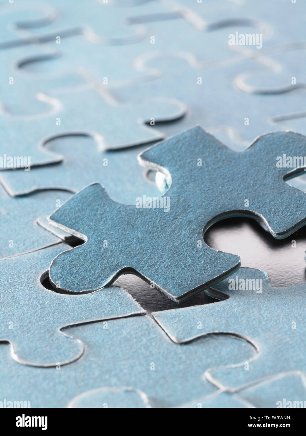 the right jigsaw puzzle to fit in Stock Photo Alamy