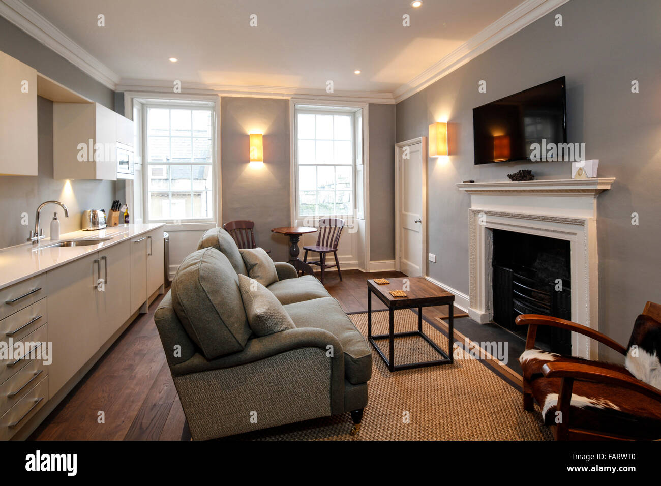 Edgar House, Bath. Furnished rental apartments in a building