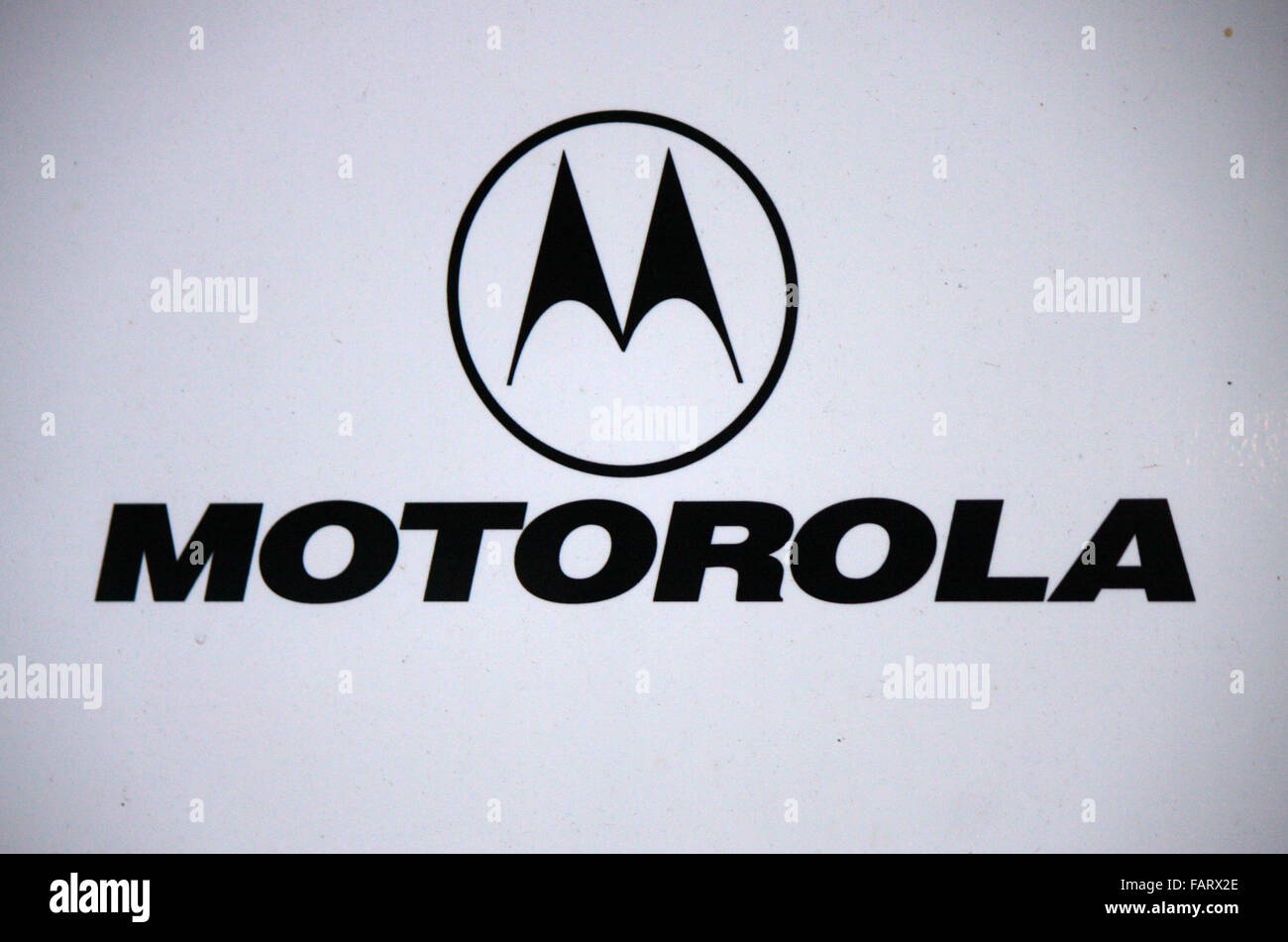 Markenname: 'Motorola', Berlin. Stock Photo