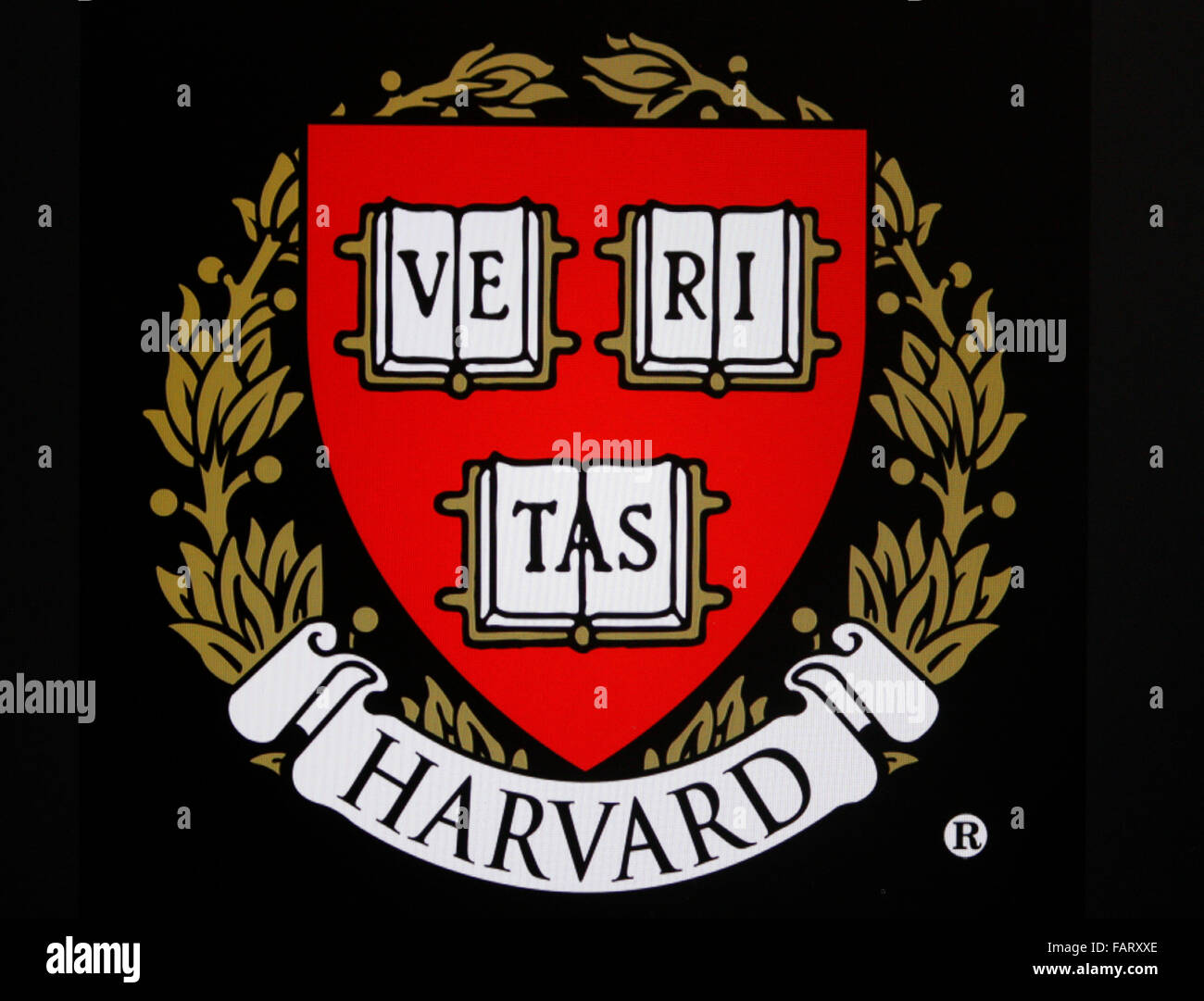harvard medical school logo black and white