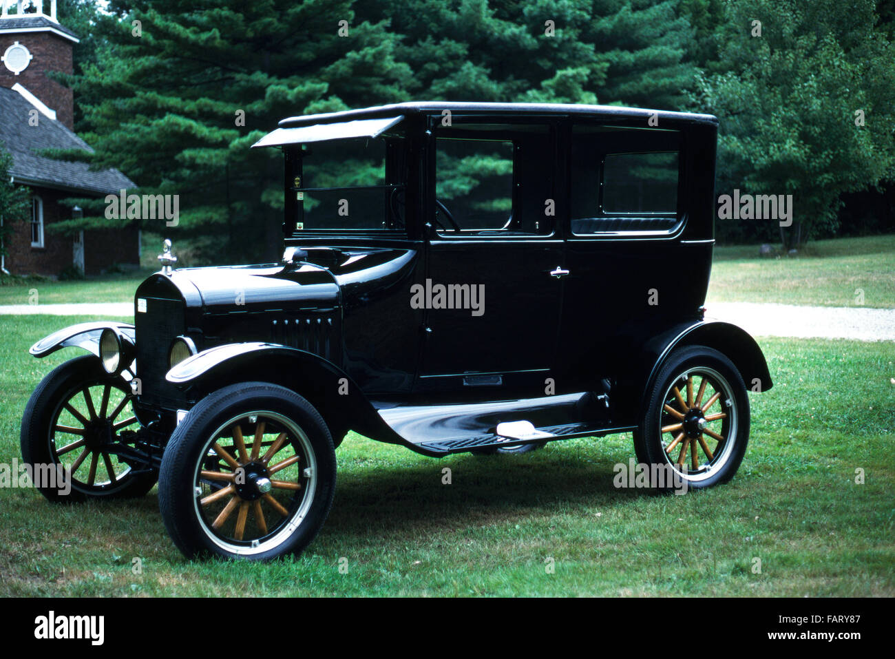 1925 Ford Coach Stock Photo
