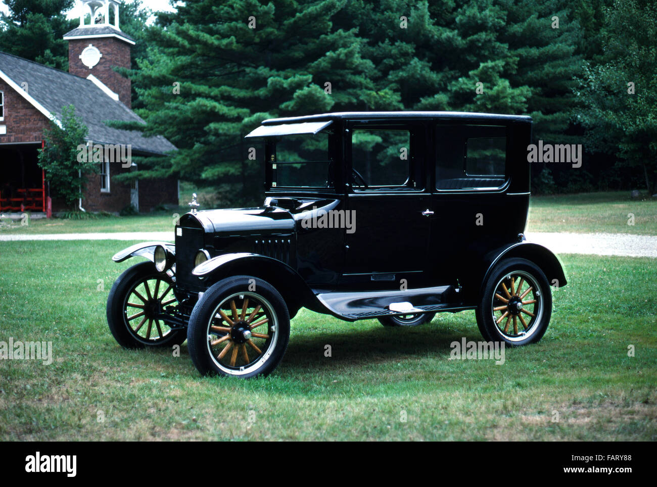 1925 Ford Coach Stock Photo