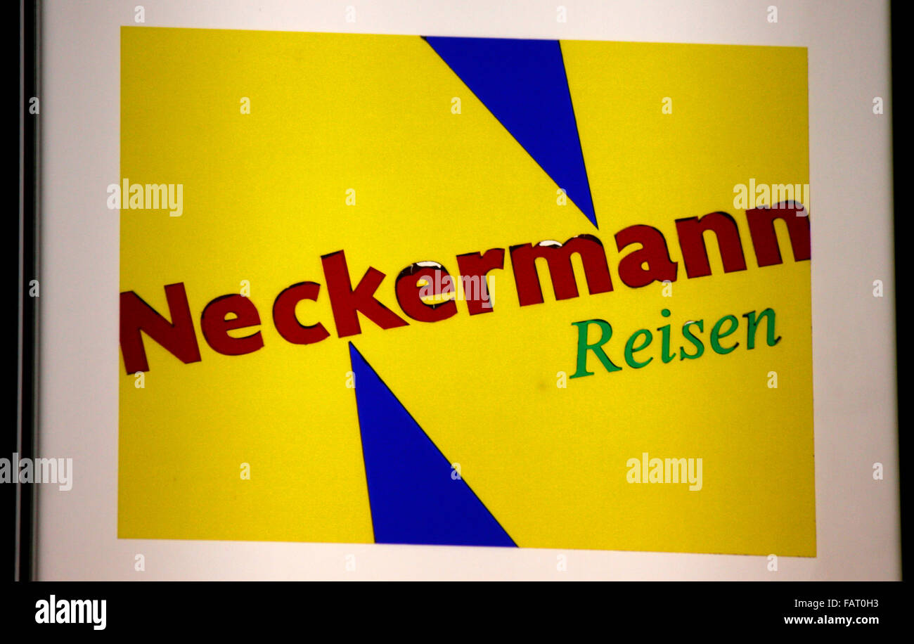 Markenname: 'Neckermann Reisen', Berlin. Stock Photo
