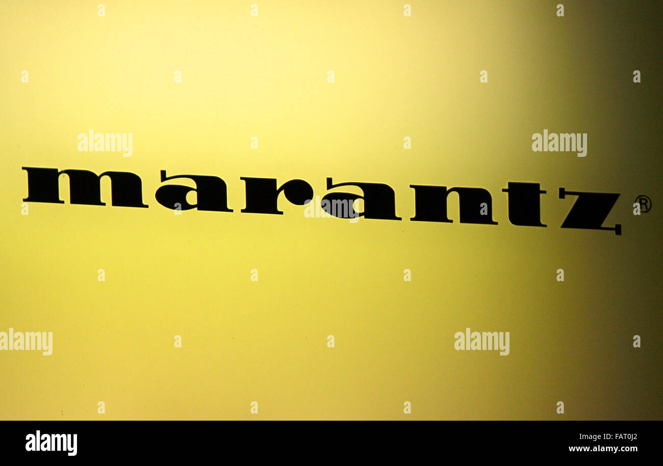 Marantz logo hi-res stock photography and images - Alamy