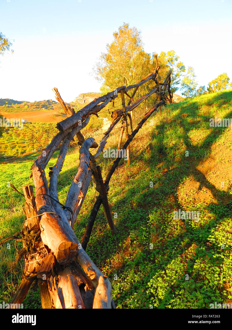Rustic fencing hi-res stock photography and images - Alamy