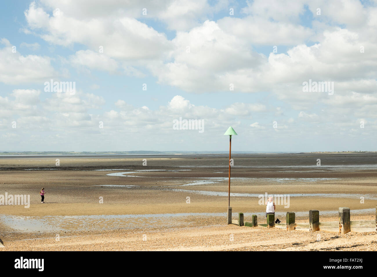 Low Tide At Southend On Sea Seaside Stock Photo 92727562