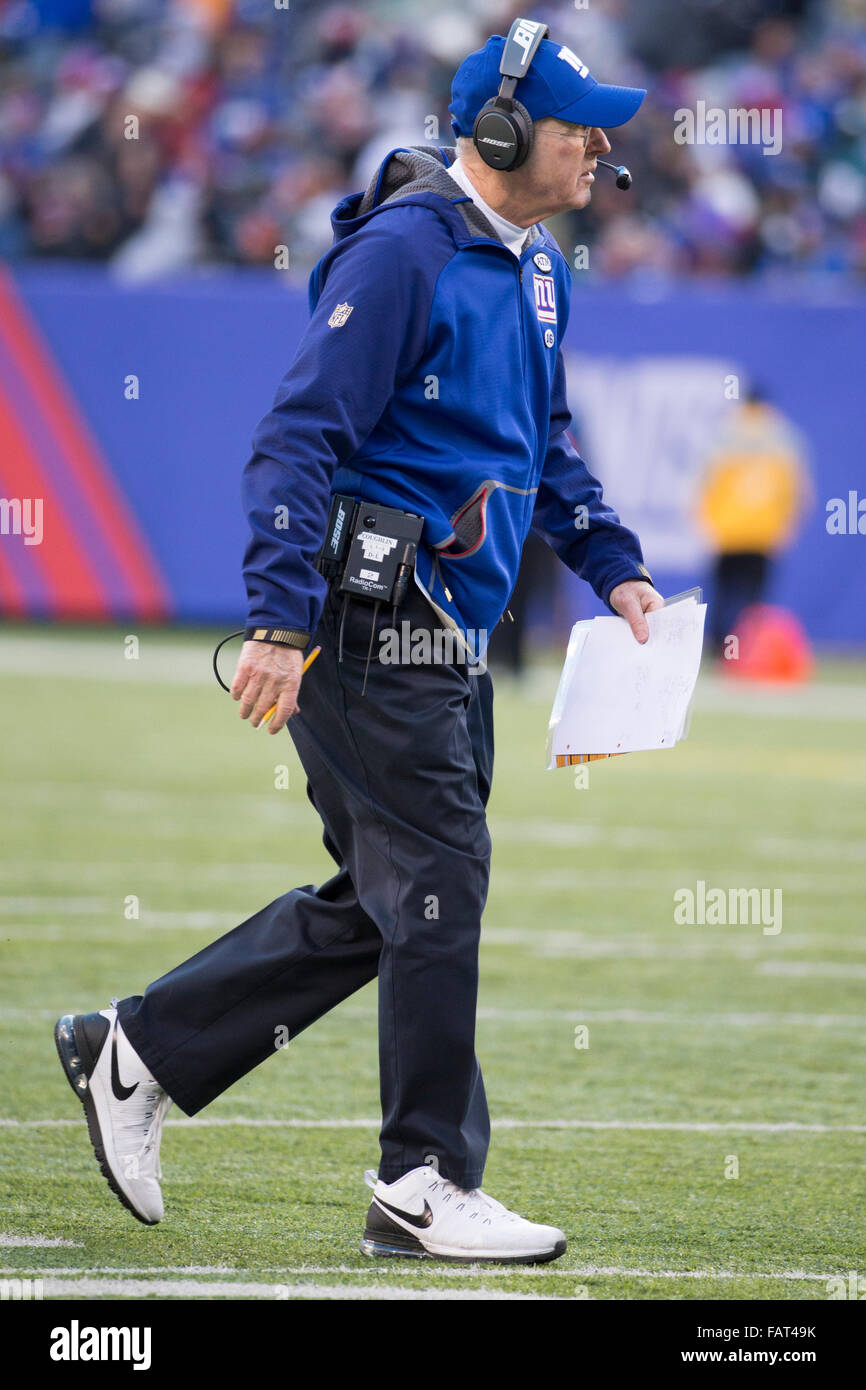 East Rutherford, New Jersey, USA. 3rd Jan, 2016. New York Giants head ...