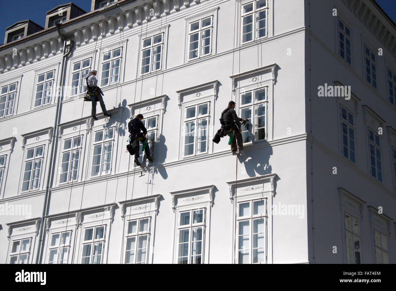 Fassadenkletterer, Berlin-Mitte Stock Photo - Alamy