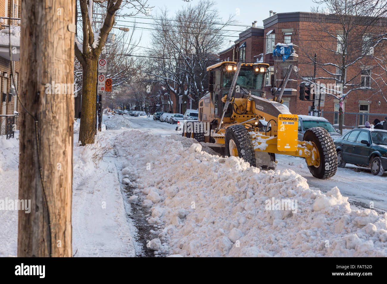 Snow plow canada hires stock photography and images Alamy