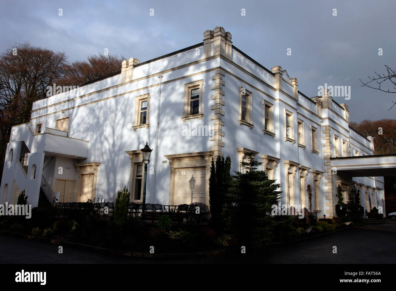 Great Hall Galgorm Resort & Spa, County Antrim Stock Photo