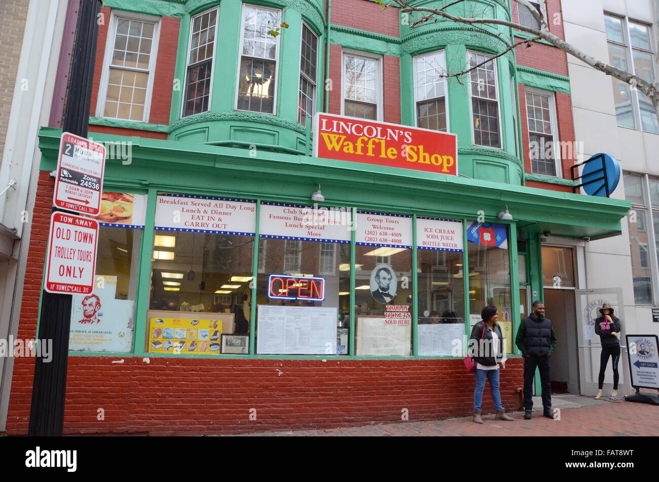 Washington dc diner hires stock photography and images Alamy