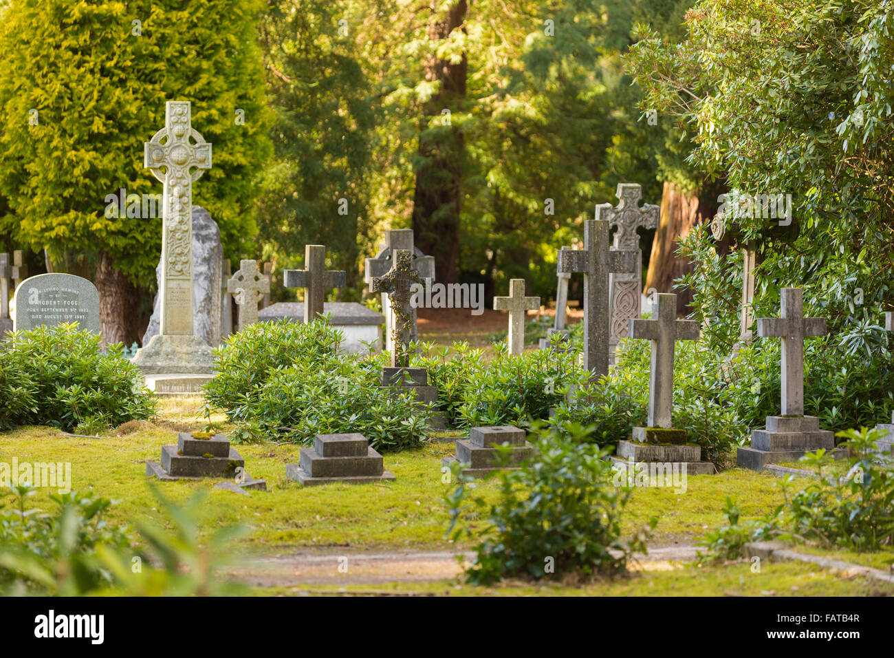Many crosses hi-res stock photography and images - Alamy