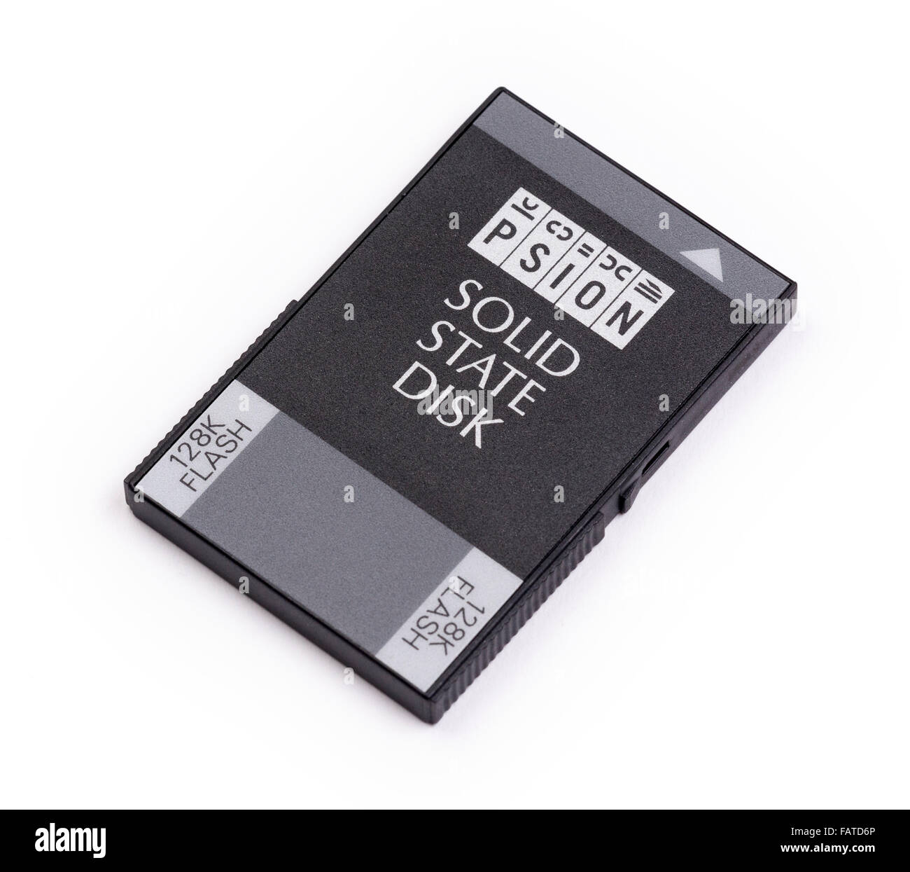 PSION solid state memory disk Stock Photo