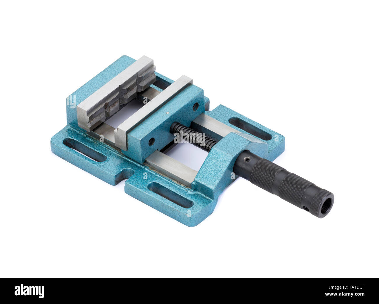 machine vice for drilling machines Stock Photo Alamy