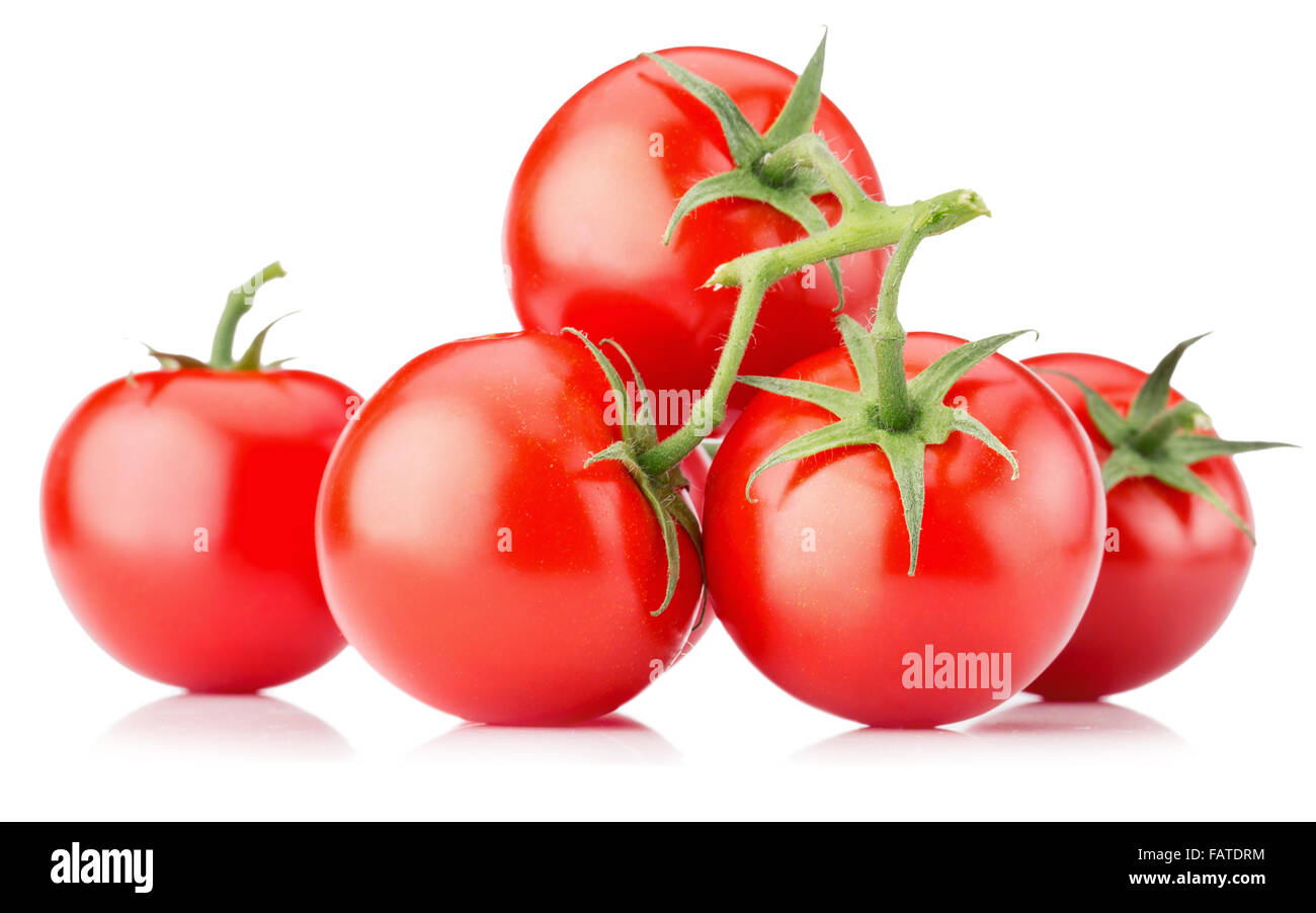 tomatoes isolated on the white background Stock Photo - Alamy
