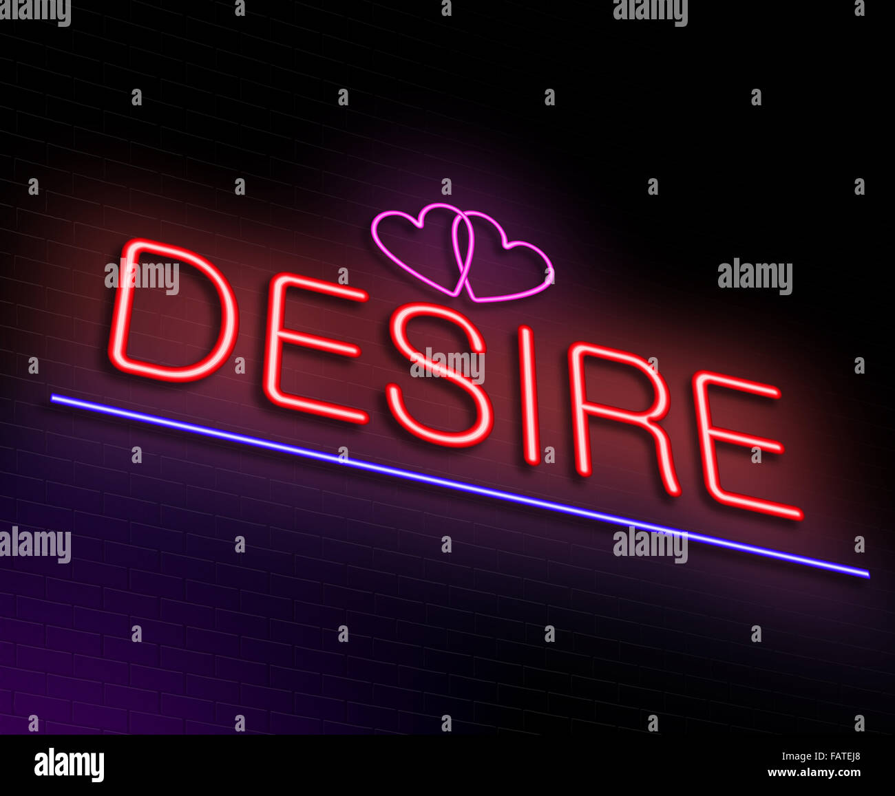 Desire concept. Stock Photo