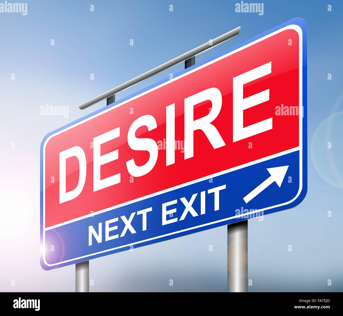 Desire concept. Stock Photo