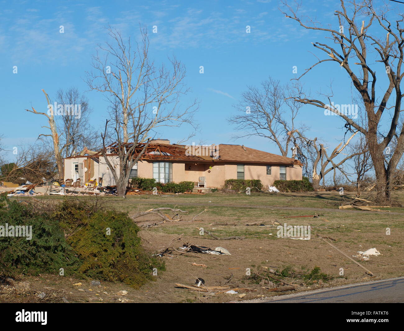 Rockwall Deadly Tornado Stock Photo Alamy