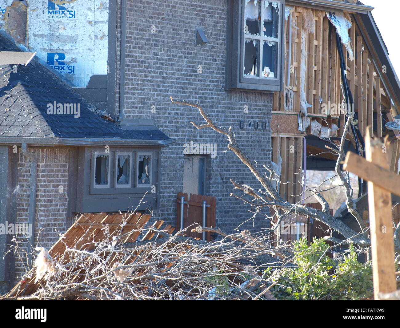 Rockwall Deadly Tornado Stock Photo Alamy