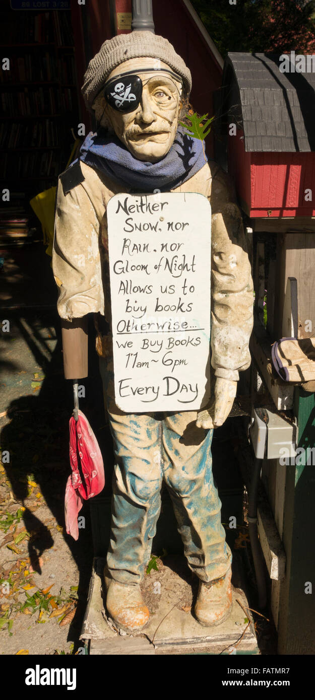 Book Barn store in Niantic CT Stock Photo