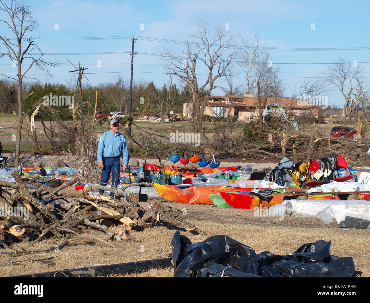 Rockwall Deadly Tornado Stock Photo Alamy