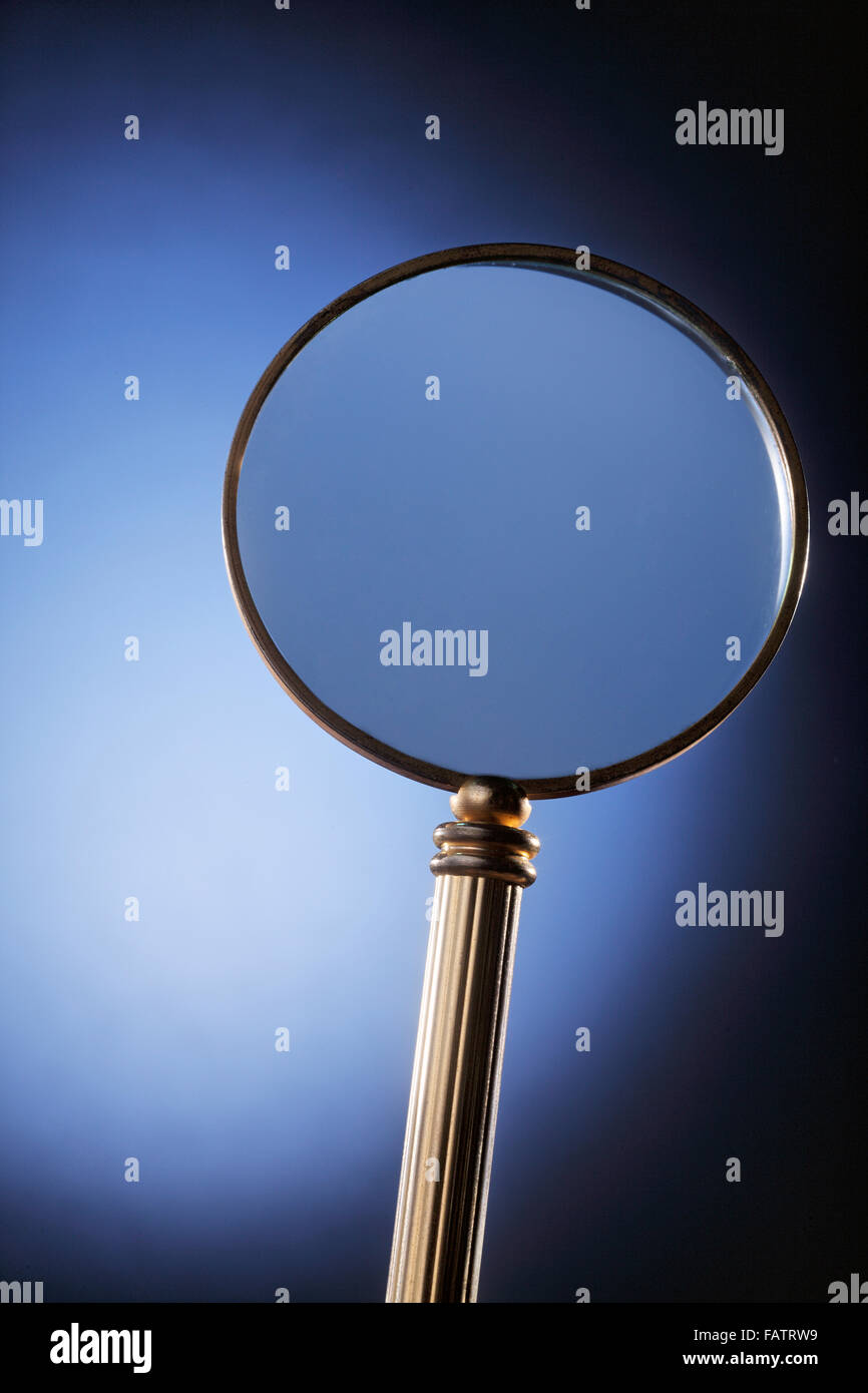 stock image of the magnifier Stock Photo Alamy