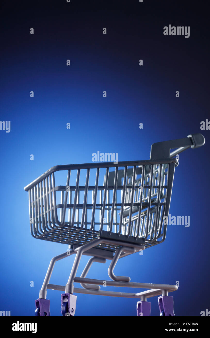 stock image of the shopping cart Stock Photo Alamy