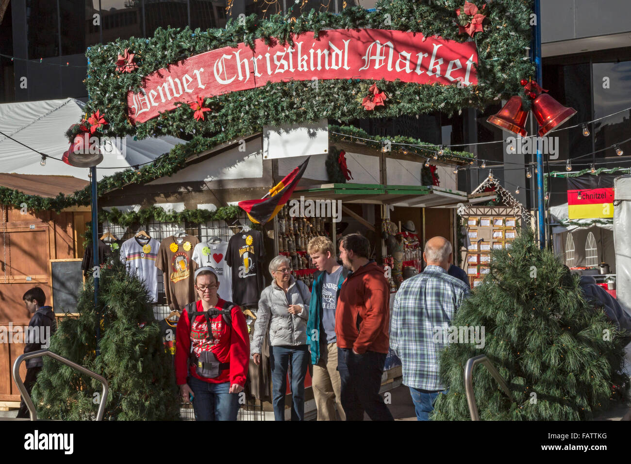 Denver, Colorado The Denver Christkindl Market, a traditional German